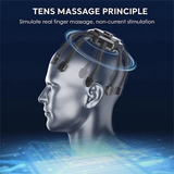 360° Head Massager with Vibration Modes for Relaxation