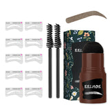 Waterproof Eyebrow Stamp Kit with Stencils & Brush – Natural Shape