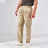 Sam Men’s Trousers – Pleated High-Waist Tailored Pants