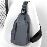 Waterproof Crossbody Shoulder Bag with USB Charging Port