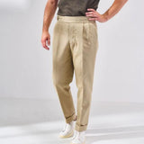 Sam Men’s Trousers – Pleated High-Waist Tailored Pants