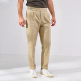 Sam Men’s Trousers – Pleated High-Waist Tailored Pants