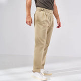 Sam Men’s Trousers – Pleated High-Waist Tailored Pants