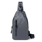 Waterproof Crossbody Shoulder Bag with USB Charging Port