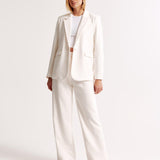 Claudine – Pleated High Waist Trousers with Tailored Fit