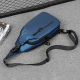Waterproof Crossbody Shoulder Bag with USB Charging Port