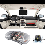 Dual-Lens HD Dashcam – Front and Rear Recording