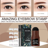 Waterproof Eyebrow Stamp Kit with Stencils & Brush – Natural Shape