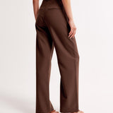 Claudine – Pleated High Waist Trousers with Tailored Fit