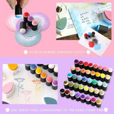 Kids Finger Painting Kit – Creative Art Set with Stamps and Ink Pads