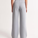 Claudine – Pleated High Waist Trousers with Tailored Fit
