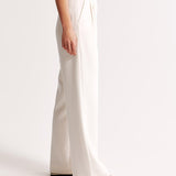 Claudine – Pleated High Waist Trousers with Tailored Fit