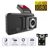 Dual-Lens HD Dashcam – Front and Rear Recording