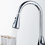 360° Swivel Kitchen Tap Extender with Aerated Nozzle – Anti-Splash Faucet Head