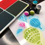 Kids Finger Painting Kit – Creative Art Set with Stamps and Ink Pads
