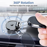 Magnetic Car Phone Holder – 360° Rotatable with Foldable Arm