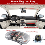 Dual-Lens HD Dashcam – Front and Rear Recording