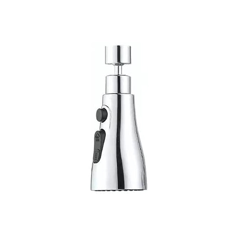 360° Swivel Kitchen Tap Extender with Aerated Nozzle – Anti-Splash Faucet Head