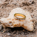 Gold Plated Crystal Band Ring – Classic Elegant Design