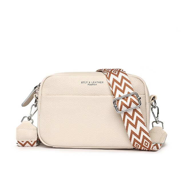 Black Crossbody Bag with Adjustable Strap – Stylish Shoulder Handbag
