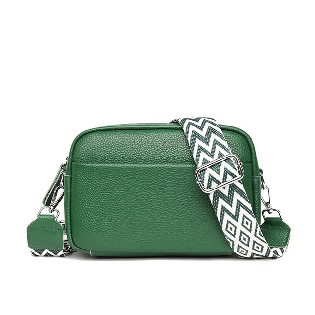 Black Crossbody Bag with Adjustable Strap – Stylish Shoulder Handbag