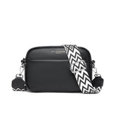 Black Crossbody Bag with Adjustable Strap – Stylish Shoulder Handbag