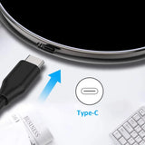 30W Fast Wireless Charging Pad with USB-C Cable – Qi Compatible