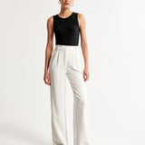 Sophia Women’s Pants – High-Waist Wide Leg Trousers