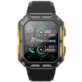 Rugged Smartwatch with Bluetooth Calls, Fitness Tracking and IP69K