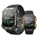 Rugged Smartwatch with Bluetooth Calls, Fitness Tracking and IP69K