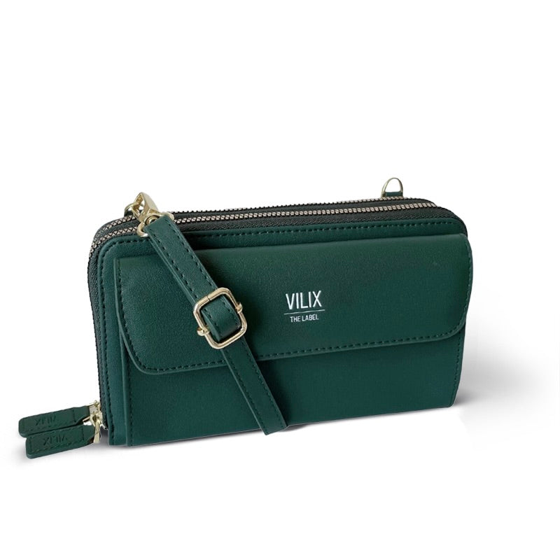 Women’s Crossbody Wallet Bag with Adjustable Strap