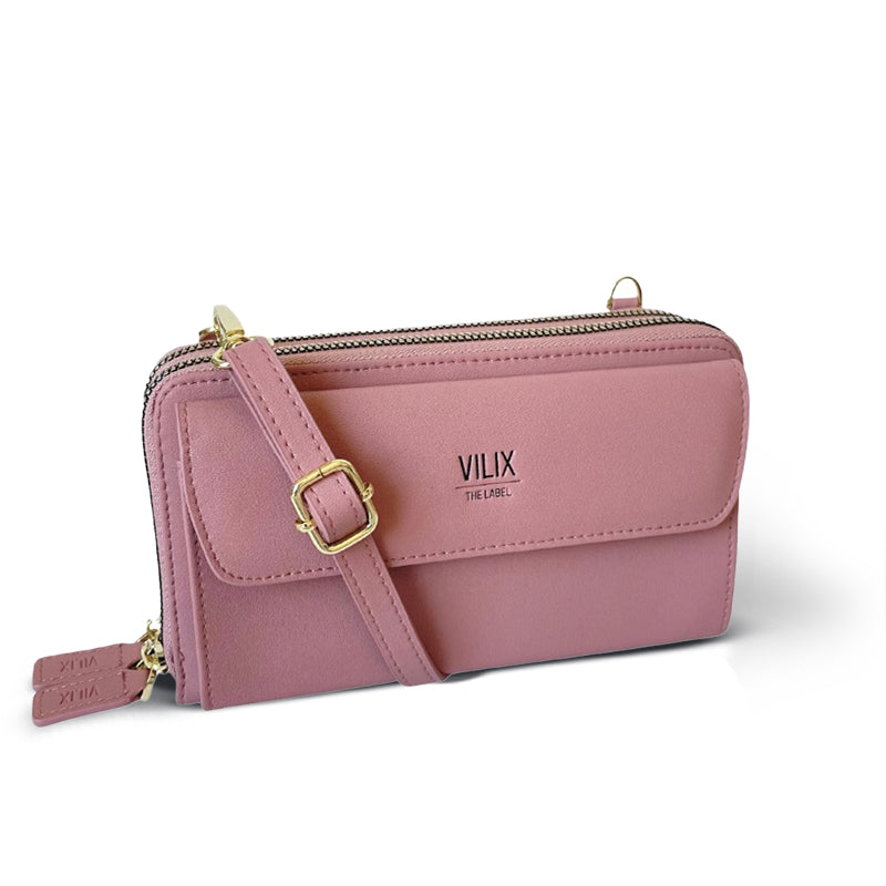 Women’s Crossbody Wallet Bag with Adjustable Strap