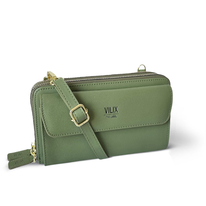 Women’s Crossbody Wallet Bag with Adjustable Strap