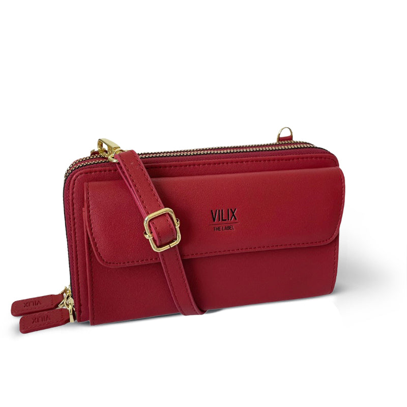 Women’s Crossbody Wallet Bag with Adjustable Strap