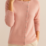 Elena Women’s Cardigan – Classic Button-Down Knit Sweater
