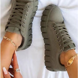 Freya Women’s Sneakers – Chunky Sole Casual Trainers