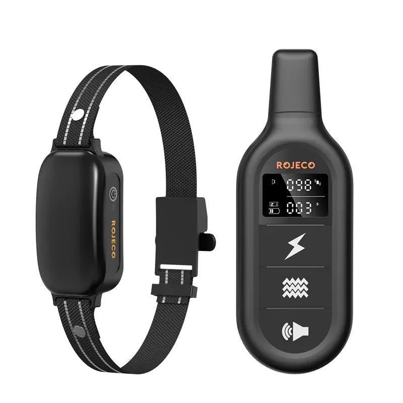 Rechargeable Waterproof Dog Training Collar with Remote Control
