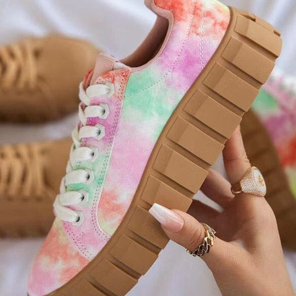 Freya Women’s Sneakers – Chunky Sole Casual Trainers