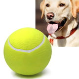Giant Tennis Ball for Dogs – Durable Inflatable Pet Toy 24cm