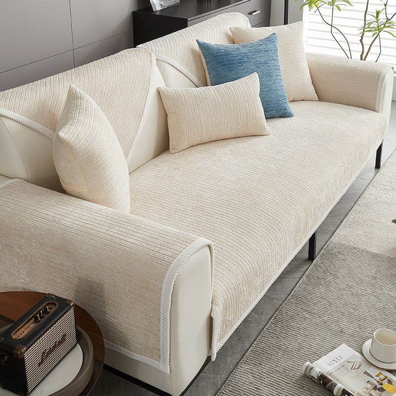 Chenille Sofa Cover – Scratch Resistant and Stylish Protective Couch Cover
