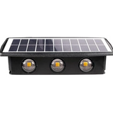 Solar LED Wall Light Outdoor with RGB & Warm White Modes