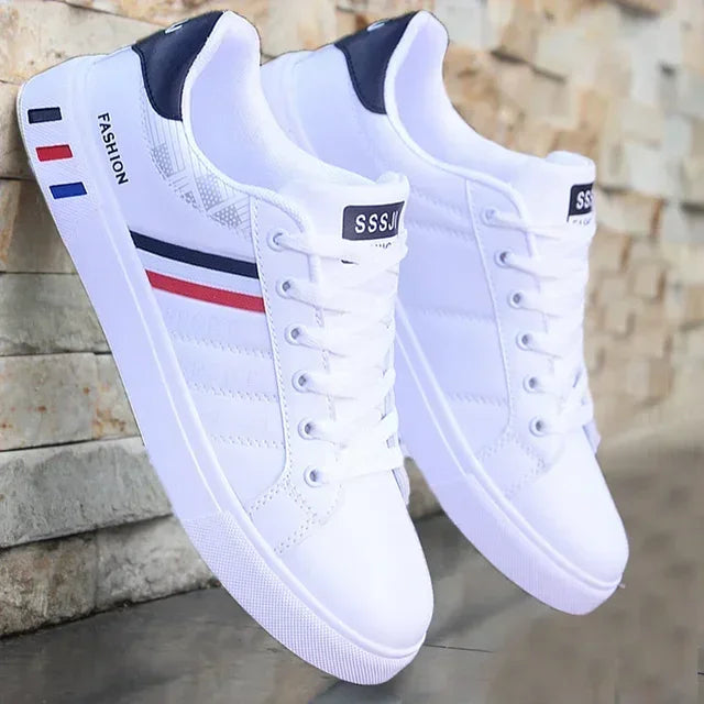 John Men’s Sneakers – Casual Low-Top Lace-Up Shoes