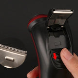 Waterproof Electric Shaver for Men with USB Rechargeable Battery