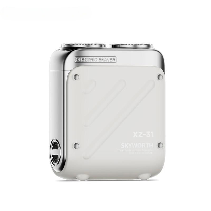 Portable Waterproof Mini Electric Shaver with USB-C & Dual Blades