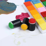 Kids Finger Painting Kit – Creative Art Set with Stamps and Ink Pads
