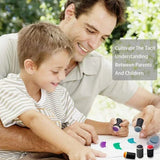 Kids Finger Painting Kit – Creative Art Set with Stamps and Ink Pads
