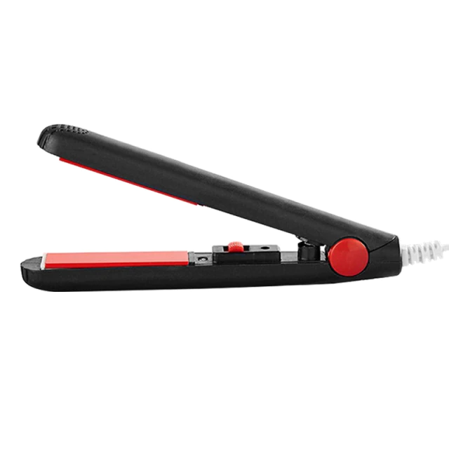 2-in-1 Mini Hair Straightener & Curler – Portable Flat Iron