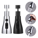 360° Swivel Kitchen Tap Extender with Aerated Nozzle – Anti-Splash Faucet Head