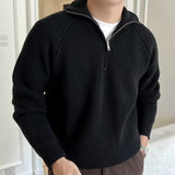 Ethan Men’s Sweater – Half-Zip Knitted Pullover