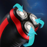 Waterproof Electric Shaver for Men with USB Rechargeable Battery